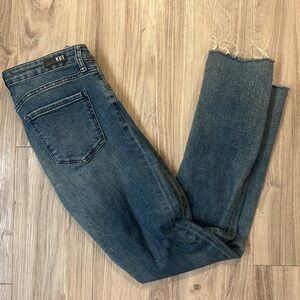 KUT from the Kloth High Rise Straight Jeans Chrissie excellent condition